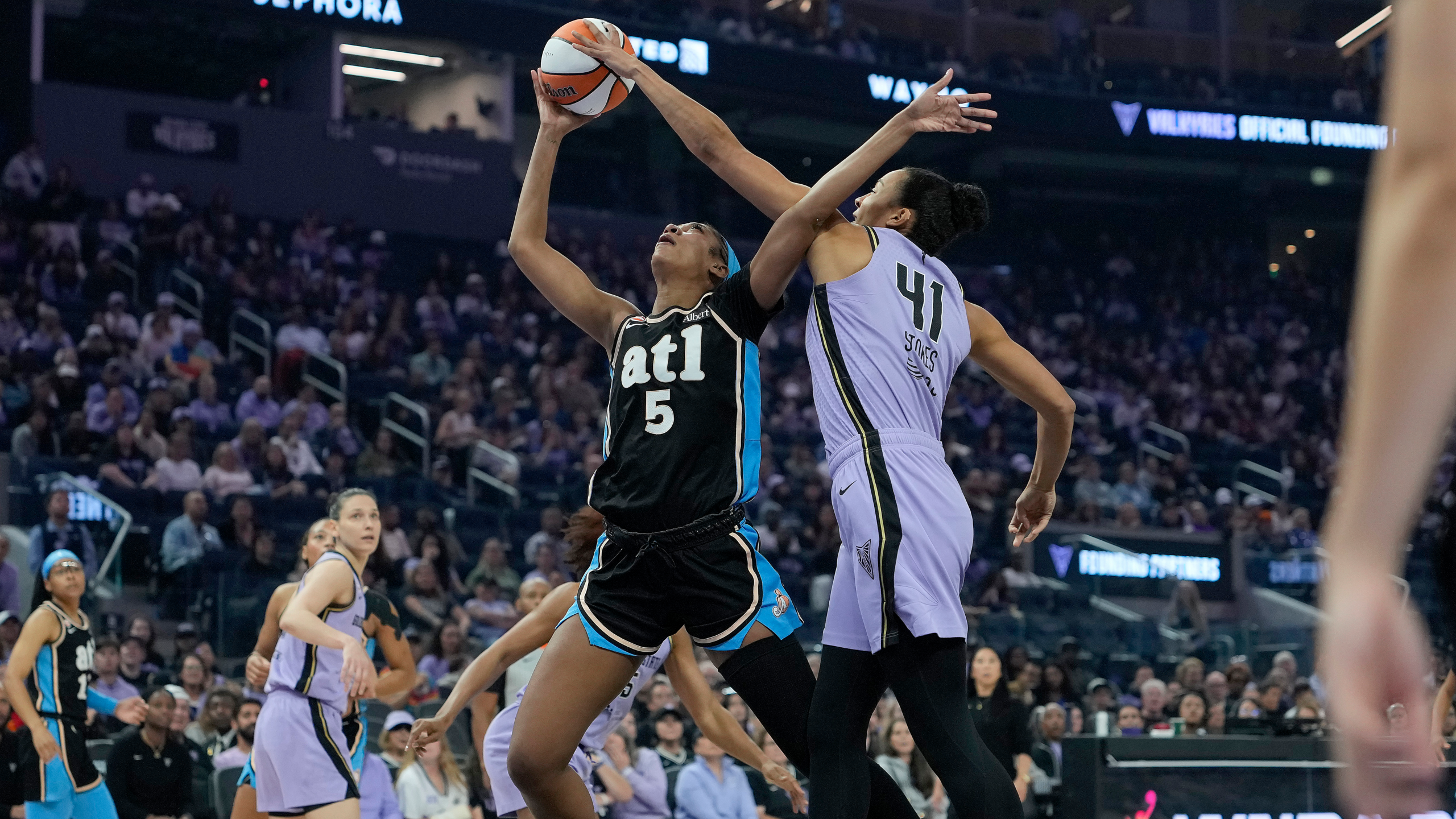 Highlights: Kiah Stokes Named to All-Defensive Second Team